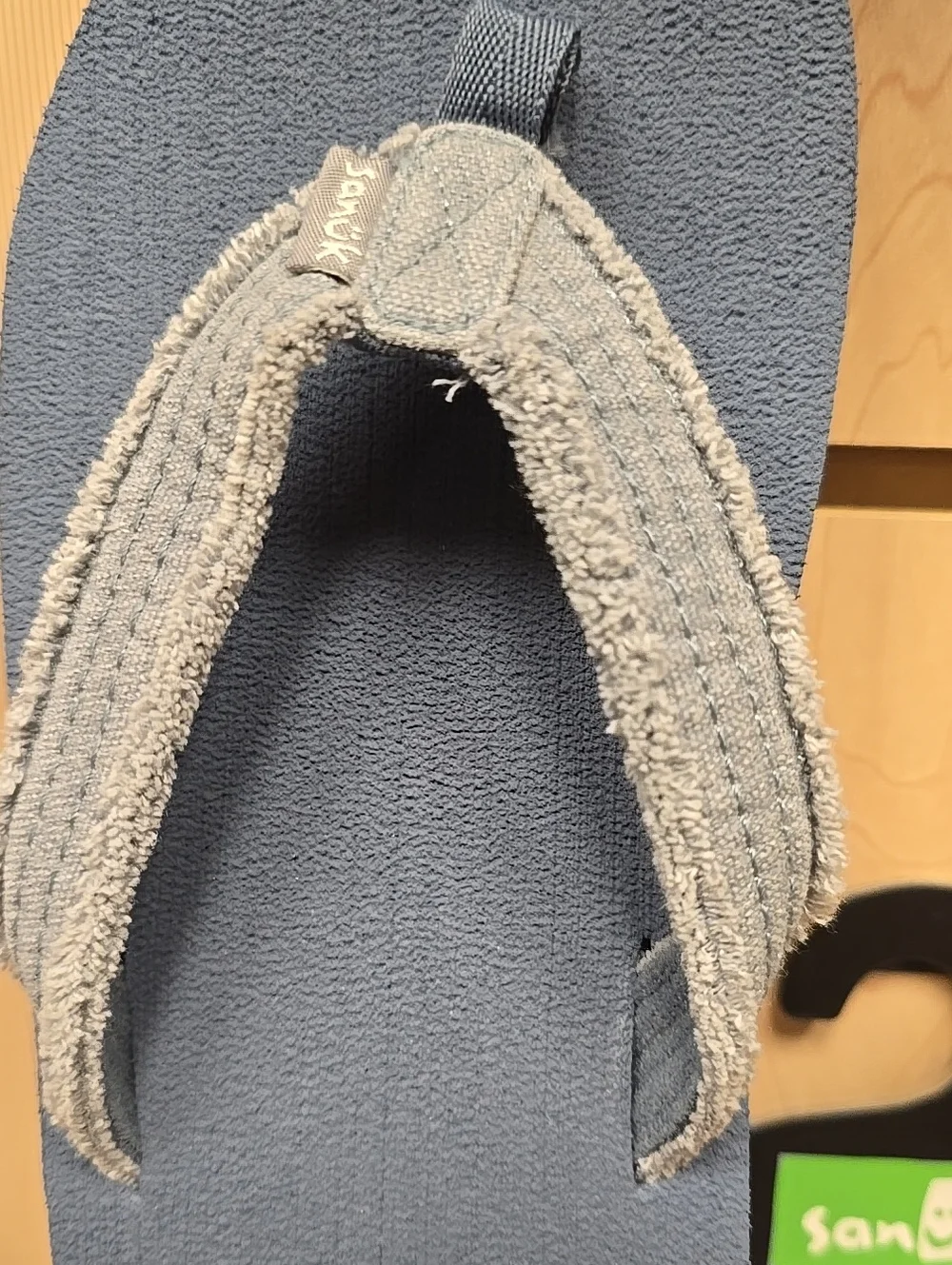 Sanuk Kids' Blue Flip Flops